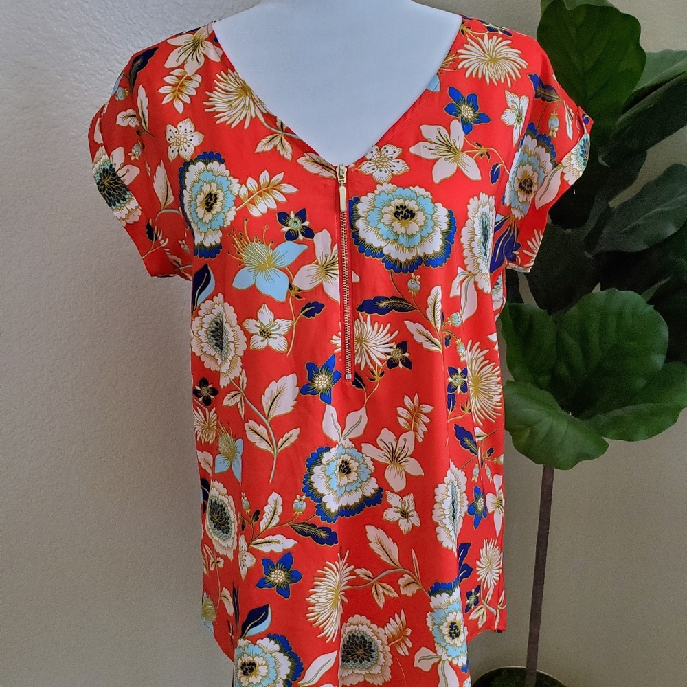Express Floral Top Medium